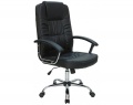 Кресло руководителя Riva Chair 9082-2 Черная эко-кожа