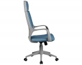 Офисное кресло Riva Chair 8989 Серый пластик/синяя ткань
