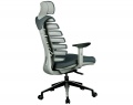 Офисное кресло Riva Chair SHARK Серая ткань