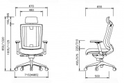 Руководительское кресло Promax (PMX 11KALM-AL)