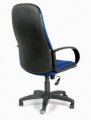 Офисное кресло CHAIRMAN BUDGET-E-279 синий вид сзади